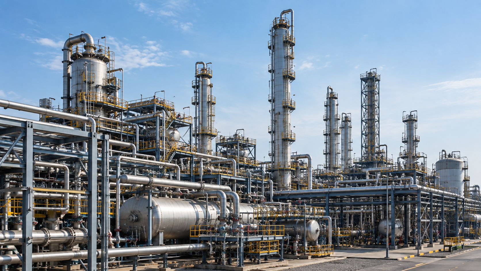 Petrochemical process unit