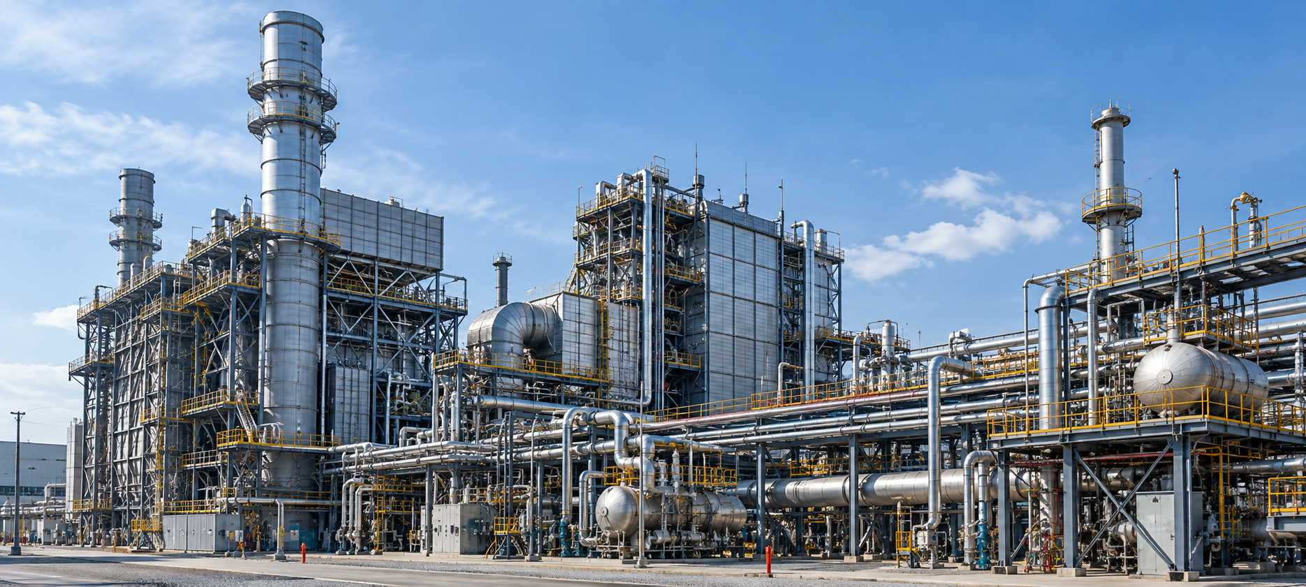Power generation plant with HRSG units