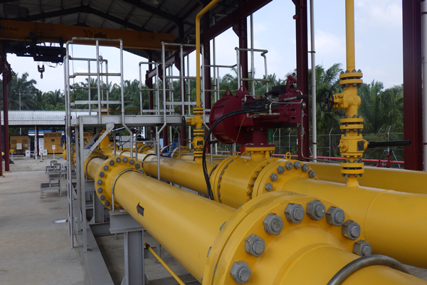 Pressure piping and valve assembly assessed for fitness-for-service
